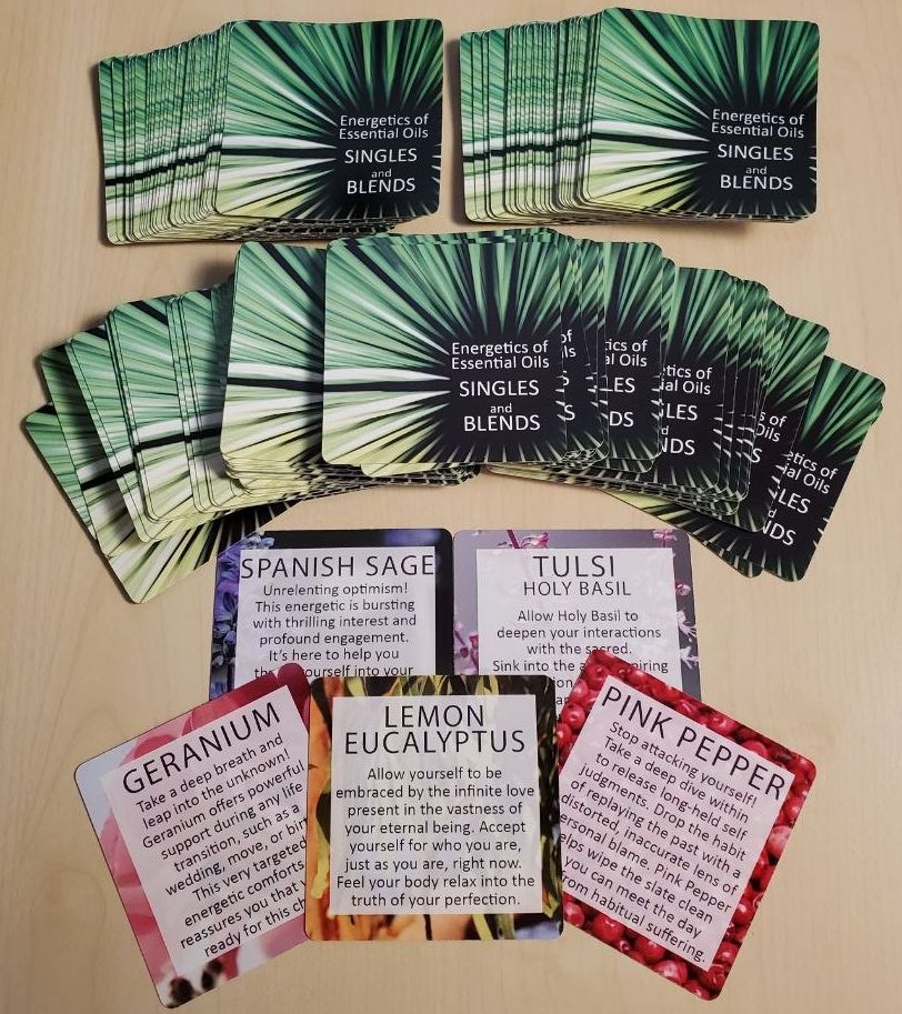 Energetics of Essential Oils - Complete Deck